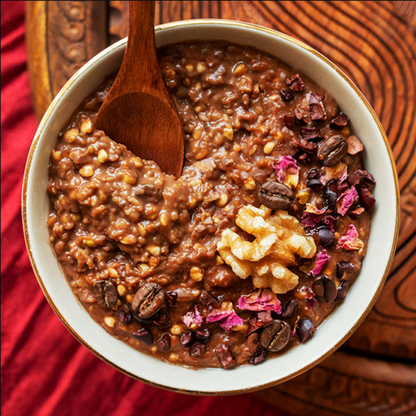 Gekeimtes BIO Porridge mit Kakao und Trockenobst (1kg)